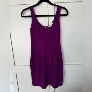Forever 21 Vibrant Pleated Purple Dress